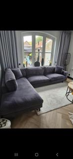 Luxe Hoekbank - Stof - Vierpersoons of meer velvet, Huis en Inrichting, Ophalen, Hoekbank, 300 cm of meer, Zo goed als nieuw