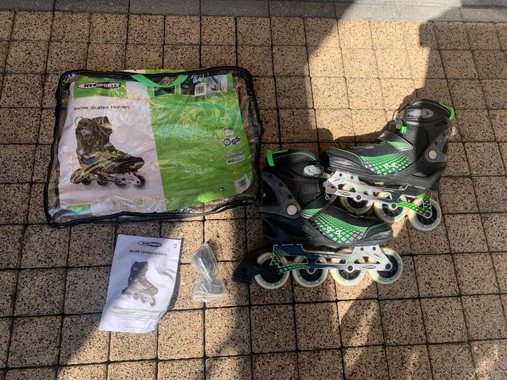 Inline skates maat 43, Sport en Fitness, Skeelers, Zo goed als nieuw, Inline skates 4 wielen, Overige merken, Ophalen of Verzenden