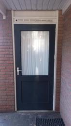 Buitendeur met glas, Doe-het-zelf en Verbouw, Deuren en Horren, Ophalen, Gebruikt, 80 tot 100 cm, Minder dan 200 cm