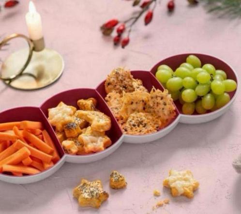 Tupperware Allegra Tapasschaal, Huis en Inrichting, Keuken | Tupperware, Nieuw, Schaal, Wit, Rood, Ophalen of Verzenden