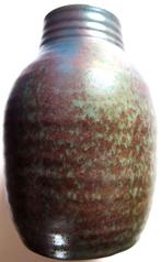 DOK vaas - gemeleerde kleuren paars-groen - ca. 2, Ophalen of Verzenden