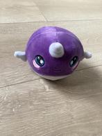 Squeezy knuffel walvis Ongeveer 10 cm nieuwstaat, Kinderen en Baby's, Speelgoed | Knuffels en Pluche, Ophalen of Verzenden, Zo goed als nieuw