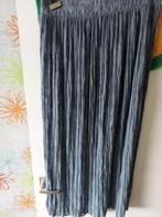 Plooirok maat L. Merk: Moscow. Kleur is blauwgrijs, Kleding | Dames, Rokken, Blauw, Maat 42/44 (L), Ophalen of Verzenden, Onder de knie