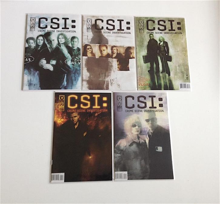 CSI: Crime Scene Investigation #1-5, FCBD (IDW Comics 2003), Boeken, Strips | Comics, Nieuw, Complete serie of reeks, Amerika
