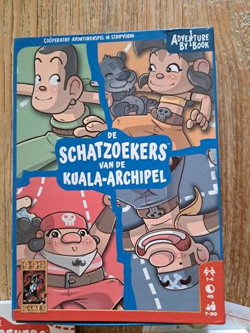 Spel in stripvorm. De schatzoekers van de kuala archipel. beschikbaar voor biedingen