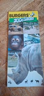Burgers zoo folder, Ophalen of Verzenden, Zo goed als nieuw, Honden