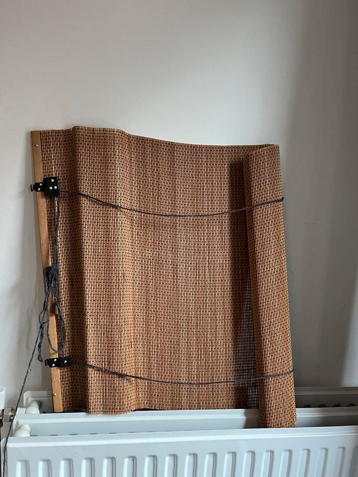 Bamboe Rollgordijn nieuw - bambus rollo xenos 60x180!, Huis en Inrichting, Stoffering | Gordijnen en Lamellen, Nieuw, 100 tot 150 cm