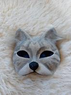 Therian Masker - Grijze Kat, Ophalen of Verzenden, Nieuw, Accessoires