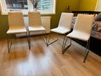 4 eetkamerstoelen Lilannas IKEA beige Z.g.a.n., Huis en Inrichting, Stoelen, Ophalen, Overige kleuren, Zo goed als nieuw, Vier