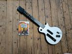 Guitar hero gitaar met bijbehorende game guitar hero III., Spelcomputers en Games, Games | Nintendo Wii, Muziek, Gebruikt, 2 spelers