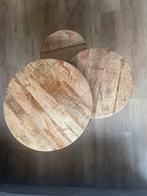 Salontafelset (Anne) Huus, Huis en Inrichting, Tafels | Salontafels, Ophalen, Minder dan 50 cm, Gebruikt, Rond