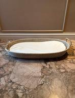 Rieten Verschoonmand incl. Matras - 80x42 cm, Kinderen en Baby's, Babywiegjes en Ledikanten, Ophalen of Verzenden, Zo goed als nieuw