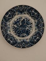 Delfts Blauw Wandbord met Vogel, Ophalen