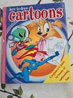 how to draw cartoons, Gelezen, Geschikt voor kinderen, Ophalen of Verzenden, Tekenen en Schilderen