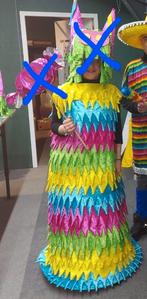 LAATSTE 5 pinata pakken 3 hesjes en 2 kindermaskers carnaval, Maat 38/40 (M), Carnaval, Ophalen of Verzenden, Zo goed als nieuw