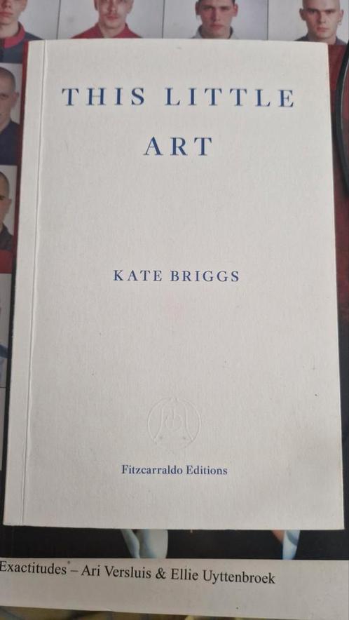This Little Art - Kate Briggs - Fitzcarraldo Editions, Boeken, Literatuur, Zo goed als nieuw, Nederland, Ophalen of Verzenden