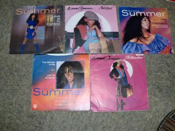 Donna Summer  5 singles ‎ 7"  45 RPM     1980-1983   beschikbaar voor biedingen