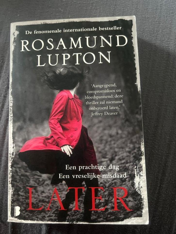 Later - Rosamund Lupton - Gelezen, Boeken, Thrillers, Gelezen, Nederland, Ophalen