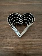 Hartvormige Koek Uitstekers - Set van 5, Ophalen of Verzenden, Nieuw