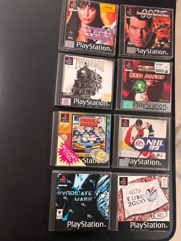 PlayStation 1 games beschikbaar voor biedingen