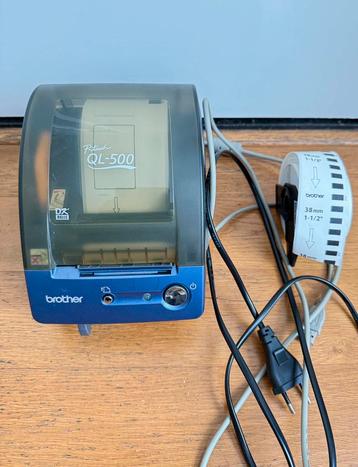 Brother labelprinter P-touch QL-500 incl labels beschikbaar voor biedingen