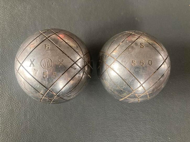 2 JB Petanque Ballen - RVS- in originele verpakking, Antiek en Kunst, Curiosa en Brocante, Ophalen of Verzenden