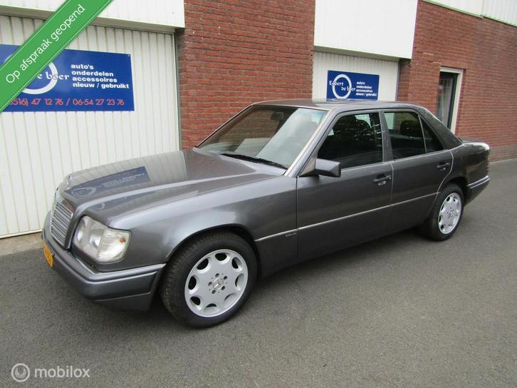 mooie Mercedes E-klasse 200 Elegance 6-1994 lpg gas zgan apk, Auto's, Oldtimers, Bedrijf, Te koop, ABS, Airbags, Centrale vergrendeling