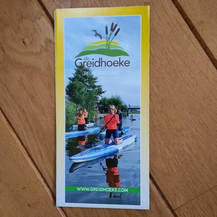 de Greidhoeke Recreatiekaart - het groene hart in Fryslân, Boeken, Reisgidsen, Fiets- of Wandelgids, Europa, Overige merken, Ophalen of Verzenden