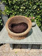 Te koop een rieten hondenmand of kattenmand, Ophalen, Zo goed als nieuw, Riet