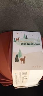 Siliconen chocolade bombe en kerstkrans bakvorm voor kerst, Ophalen of Verzenden, Nieuw, Taarten, Bakvorm