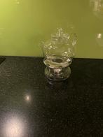 Theepot met theelicht van glas nieuw 1,2 liter inhoud, Ophalen of Verzenden