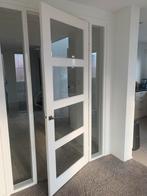 Binnendeur met glas, Doe-het-zelf en Verbouw, Ophalen, Binnendeur, 200 tot 215 cm, Glas