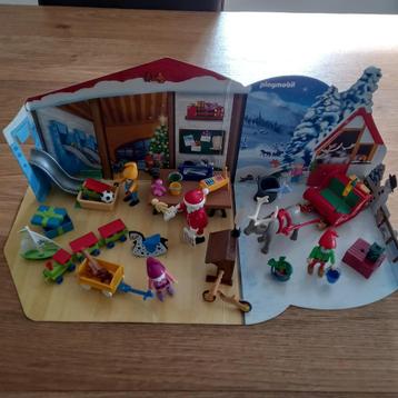 Playmobil kerst set met brandend lantaarntje nr. 9624. beschikbaar voor biedingen