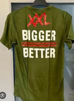Bigger is Better Tshirt XLL Nutrition, Groen, Ophalen of Verzenden, Maat 56/58 (XL), Zo goed als nieuw