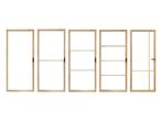 Binnendeur met glas | Eiken deur | Smalle stijlen, Binnendeur, Nieuw, Schuifdeur, 200 tot 215 cm