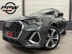 Audi Q3 Sportback 35 TFSI S-Line CARBON PANO/B&O/20"/ACC/360, 4 cilinders, 1505 kg, Leder, Bedrijf