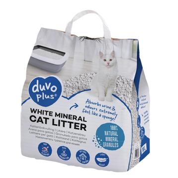 Kattenbakvulling white mineral - 10 L - van € 7,99 nu € 5,95 beschikbaar voor biedingen