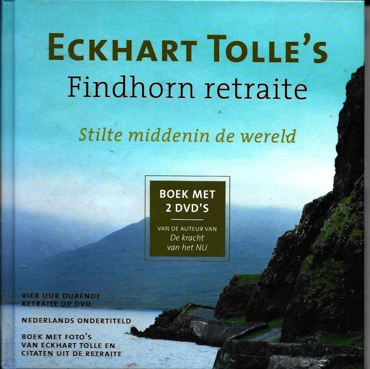 Eckhart Tolle's Findhorn retraite met 2 DVD'S, Boeken, Esoterie en Spiritualiteit, Zo goed als nieuw, Achtergrond en Informatie