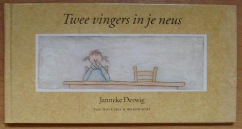 Twee vingers in je neus - Janneke Derwig, Boeken, Kinderboeken | Kleuters, Gelezen, Ophalen of Verzenden