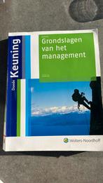 Roelien de Lange - Grondslagen van het management, Boeken, Ophalen of Verzenden, Zo goed als nieuw, Roelien de Lange; D. Keuning