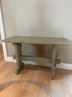 Brocante krukje, Huis en Inrichting, Tafels | Sidetables, Ophalen, Zo goed als nieuw, 25 tot 50 cm, Rechthoekig