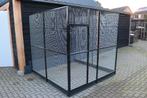 Nieuwe zwarte volière 204 x 206 x 202 L x D x H Nieuw!, Ophalen of Verzenden, Nieuw, Aluminium, Volière
