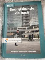 Bedrijfskunde de basis - studieboek, Ophalen of Verzenden, Gamma, Gelezen, HBO