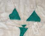 Wicked Weasel Groen Witte Bikini maat M, Kleding | Dames, Badmode en Zwemkleding, Verzenden, Zo goed als nieuw, Groen, Bikini