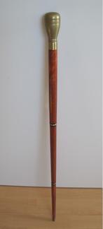 Houten wandelstok - verzamelstuk, Ophalen of Verzenden, Opvouwbaar, Gebruikt