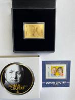 Spanje Gouden Postzegel Johan Cruyff, Postzegels en Munten, Ophalen of Verzenden, Postfris
