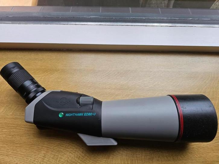 Swift Nighthawk ED80-U Spottingscope, Audio, Tv en Foto, Optische apparatuur | Telescopen, Gebruikt, Lenzentelescoop (refractor)