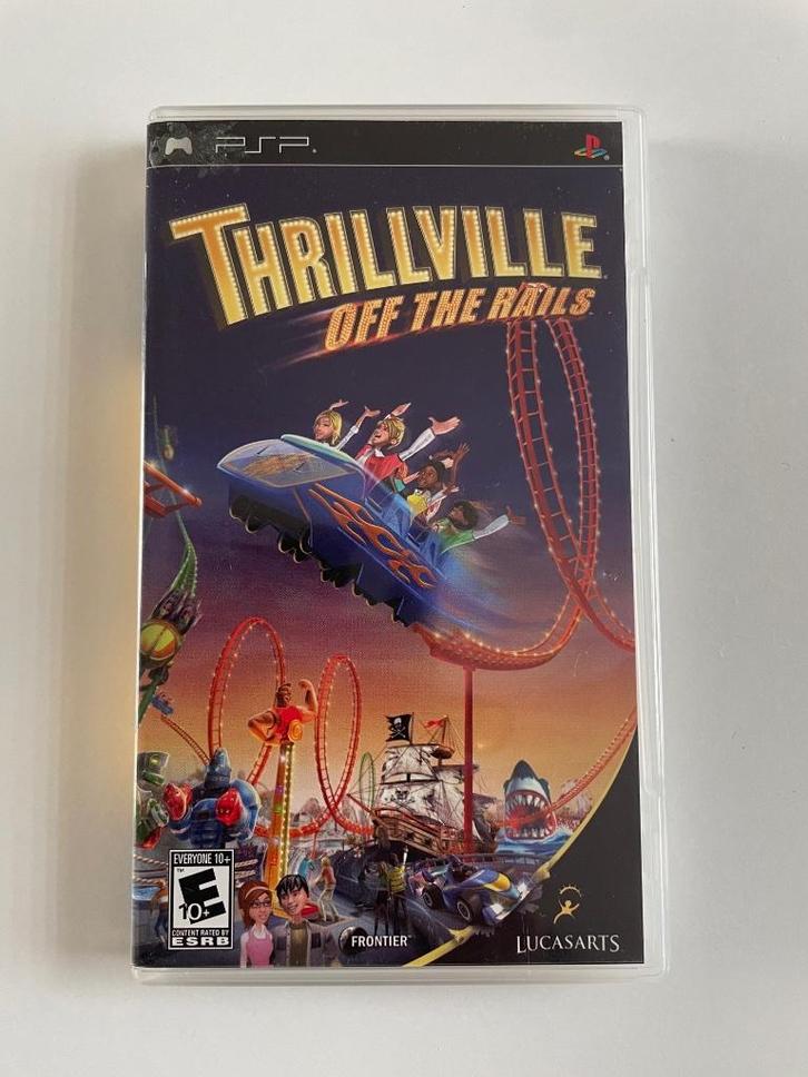 Thrillville off the Rails - PSP, Spelcomputers en Games, Games | Sony PlayStation Portable, Zo goed als nieuw, Strategie en Constructie