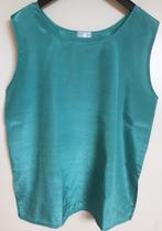 Nieuwe Top Thai Silk Groen Maat M., Kleding | Dames, Tops, Maat 38/40 (M), Nieuw, Ophalen of Verzenden, Zonder mouw