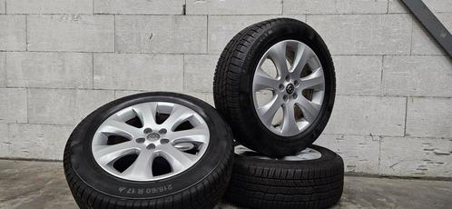 17" Opel Mokka orig velgen Continental 7mm winterbanden TPMS, Auto-onderdelen, Banden en Velgen, Banden en Velgen, Winterbanden